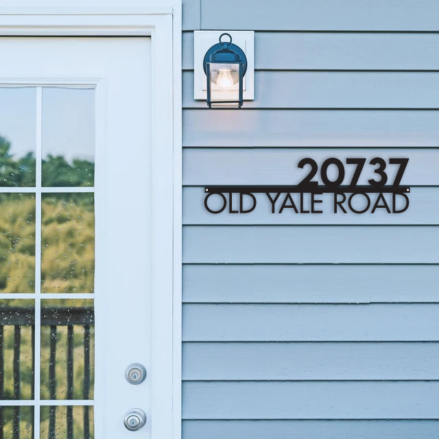 Address Sign