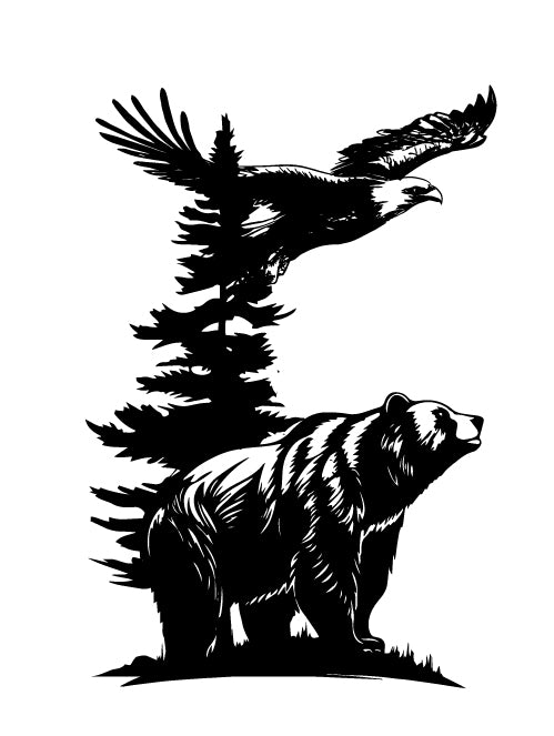 Bear & An Eagle