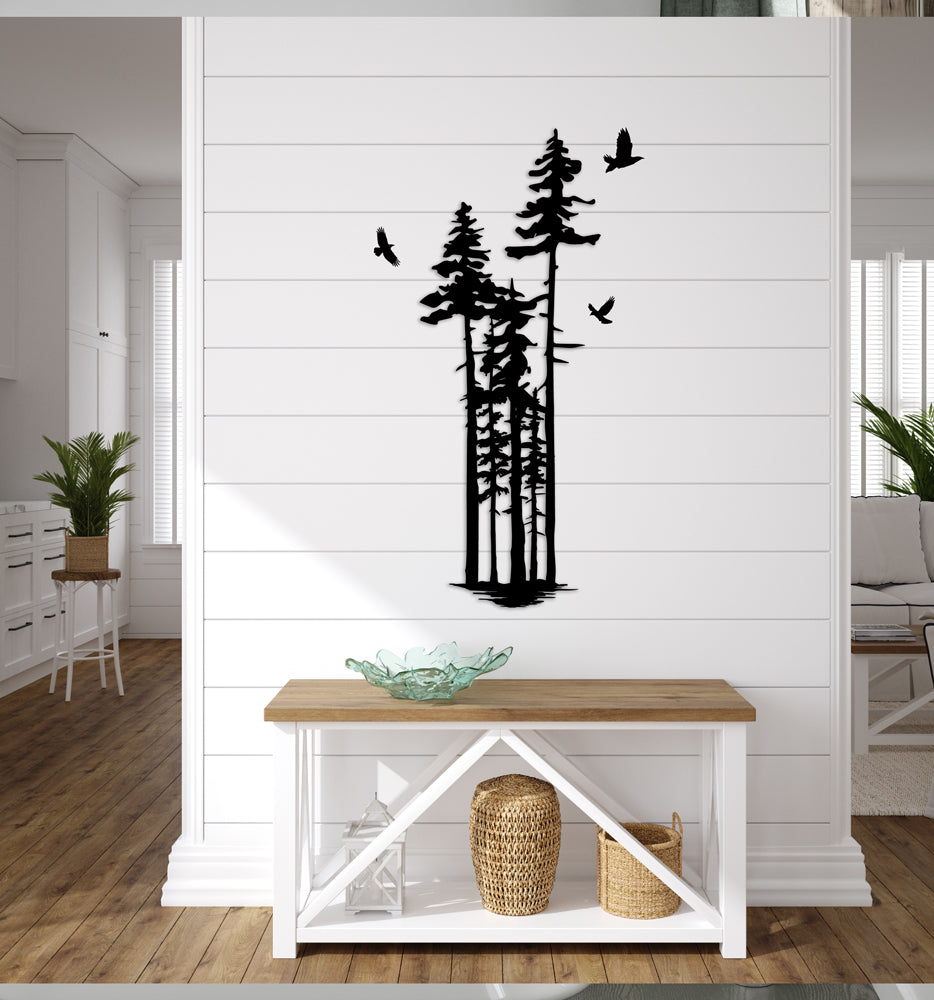 Family of Pine Trees