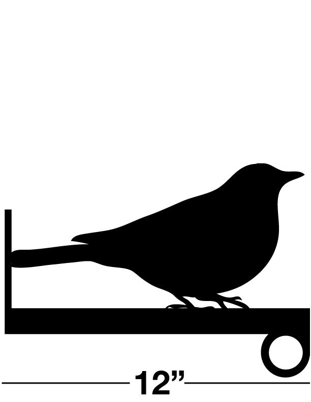 Robin Flower Basket Hanger