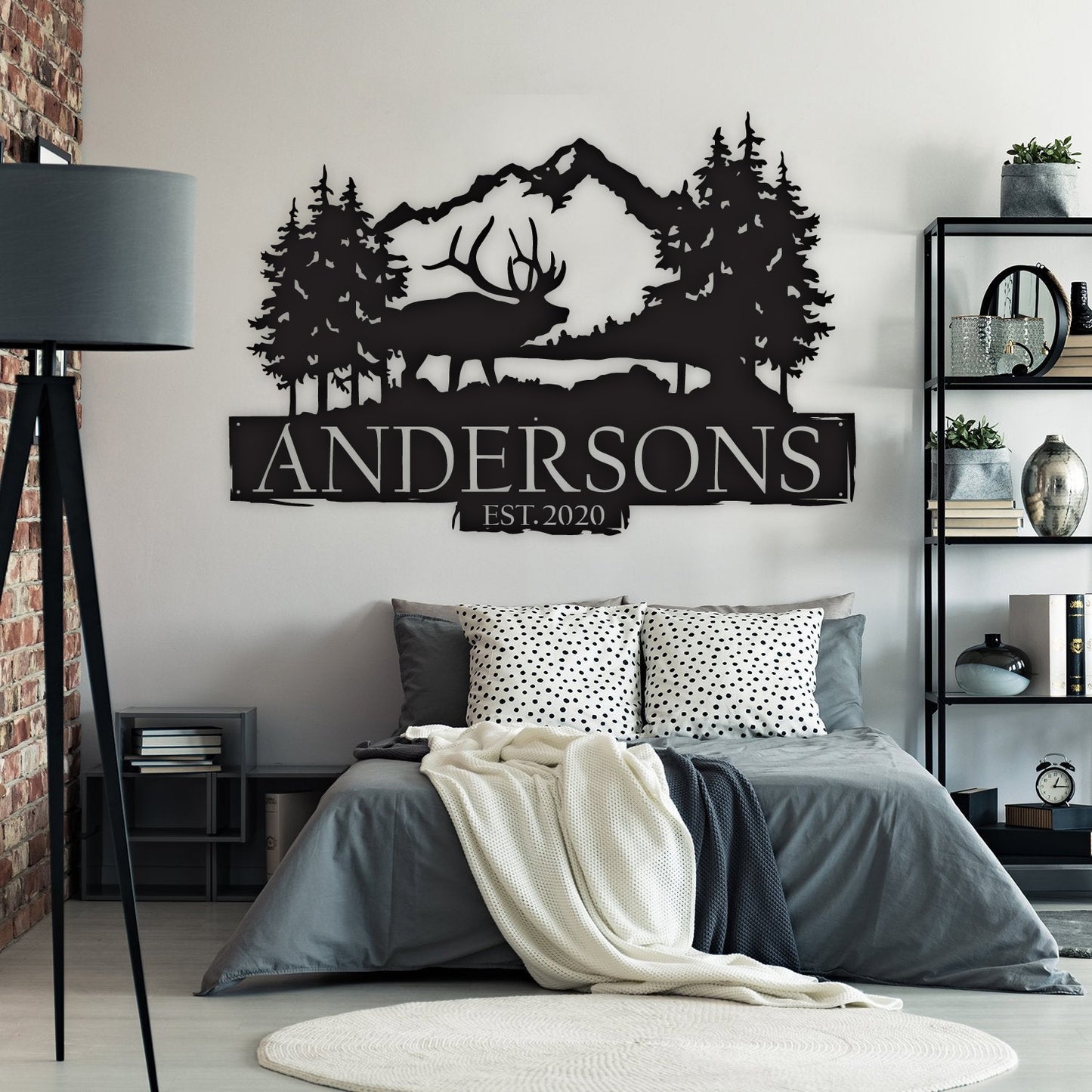 Elk Monogram