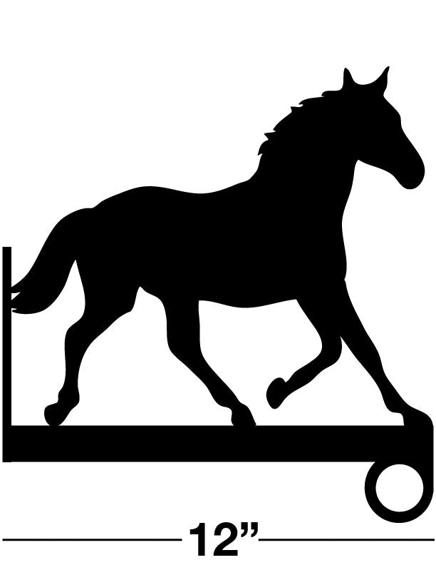Horse Flower Basket Hanger