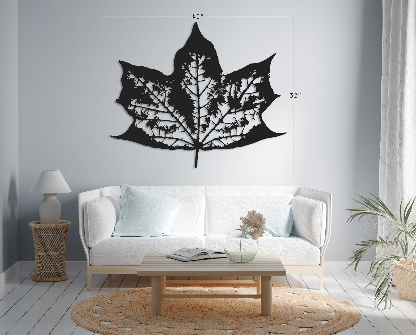 Metal Maple Leaf