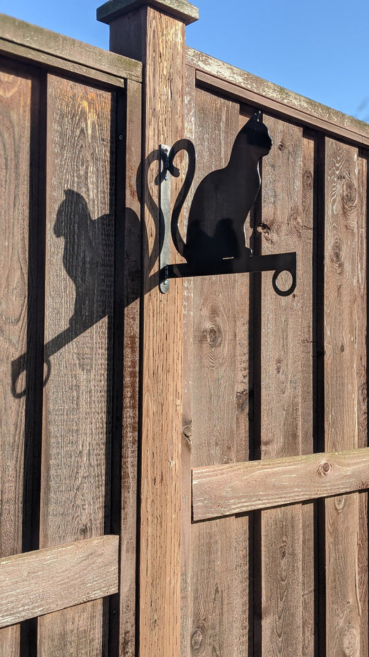 Cat Flower Basket Hanger