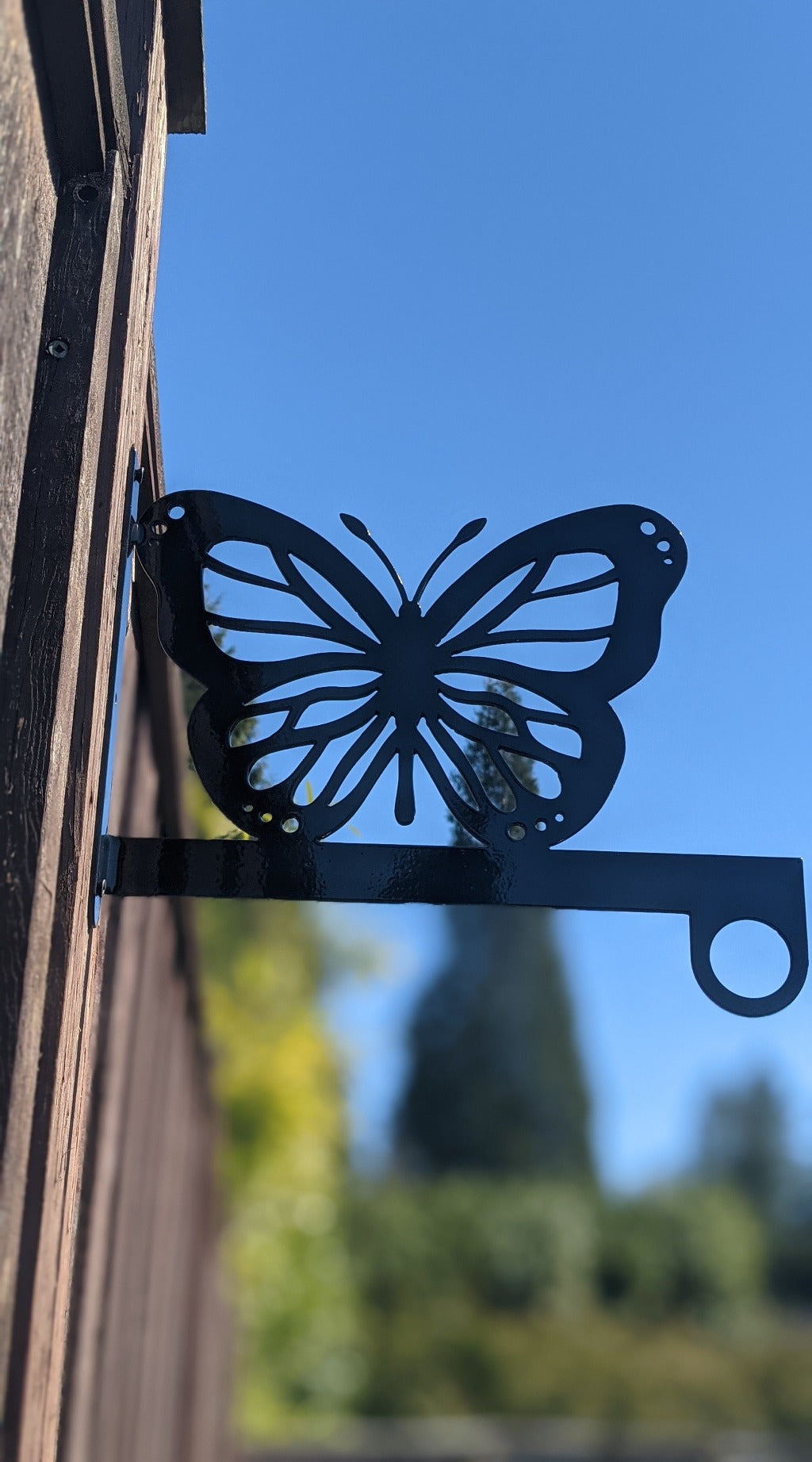 Butterfly Flower Basket Hanger