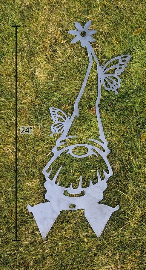 A Gnome With Butterfly's