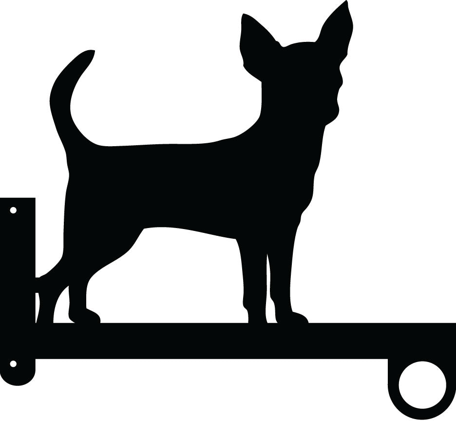 Chihuahua Flower Basket Hanger