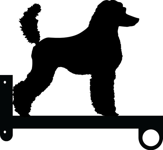 Poodle Flower Basket Hanger