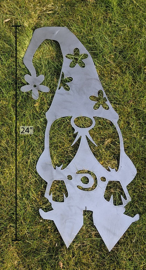 A Gnome With A Flower Hat