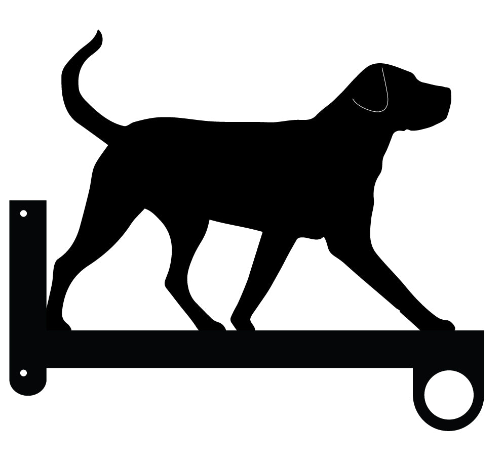 Swiss Mountain Dog Flower Basket Hanger