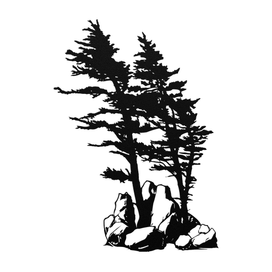 Metal_Trees_Clinging_to_a_rock_Black_Transparent_Mockup.png