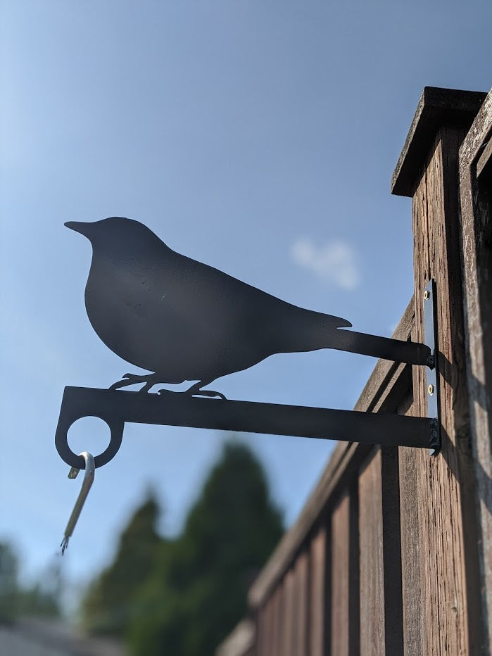 Robin Flower Basket Hanger