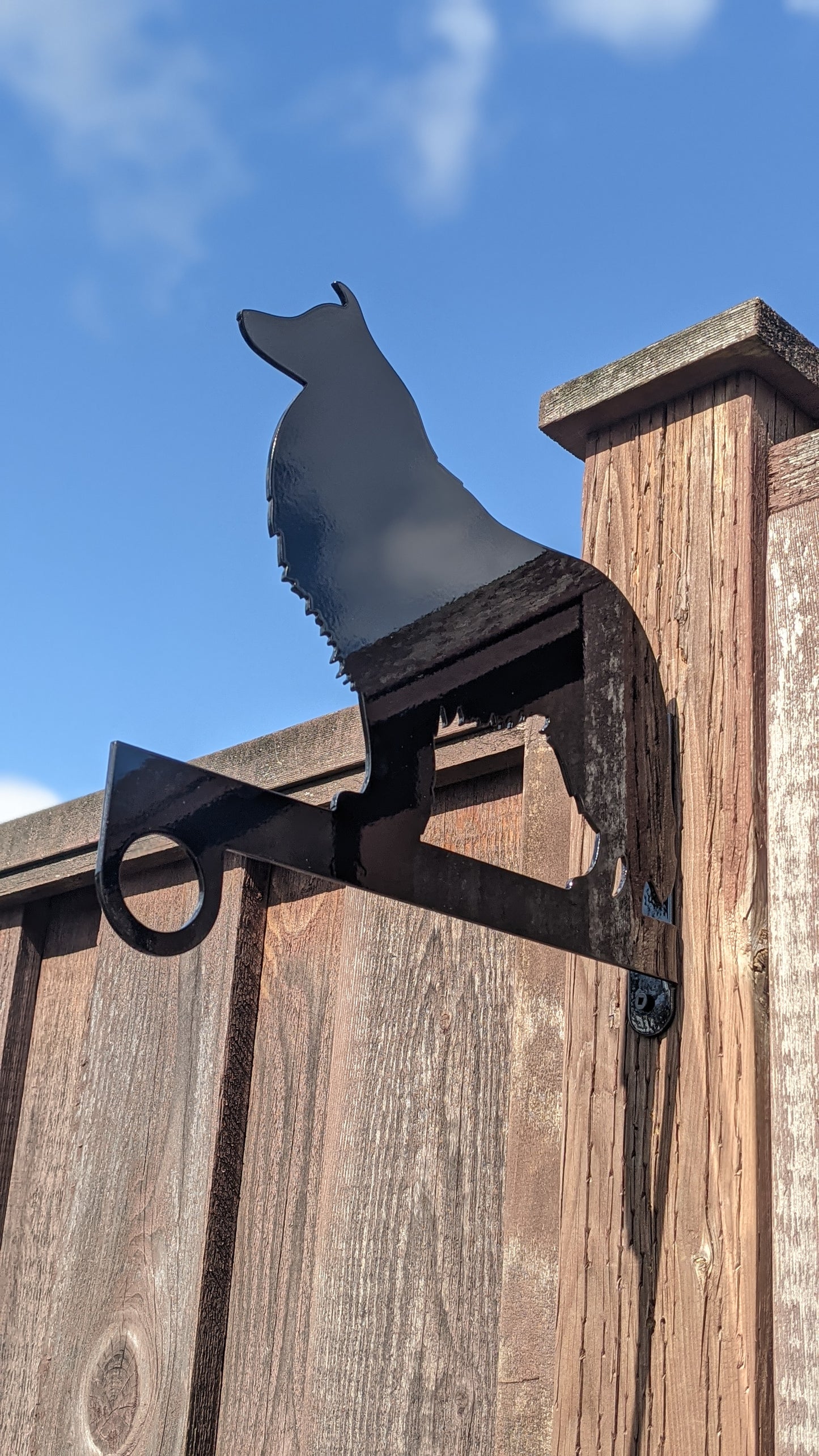 Shetland Sheepdog Flower Basket Hanger