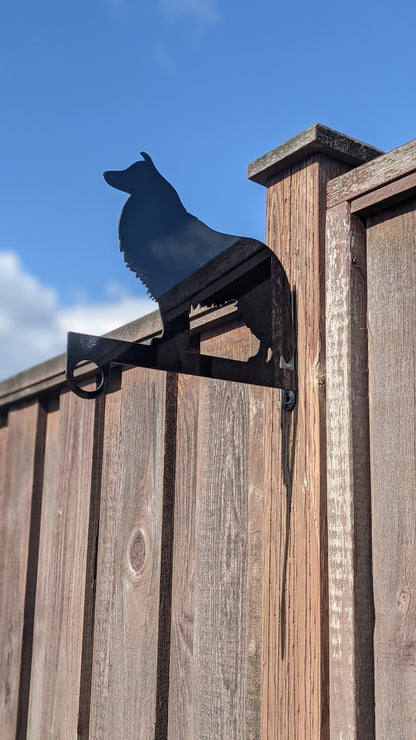 Shetland Sheepdog Flower Basket Hanger