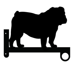 English Bull Dog Basket Hanger